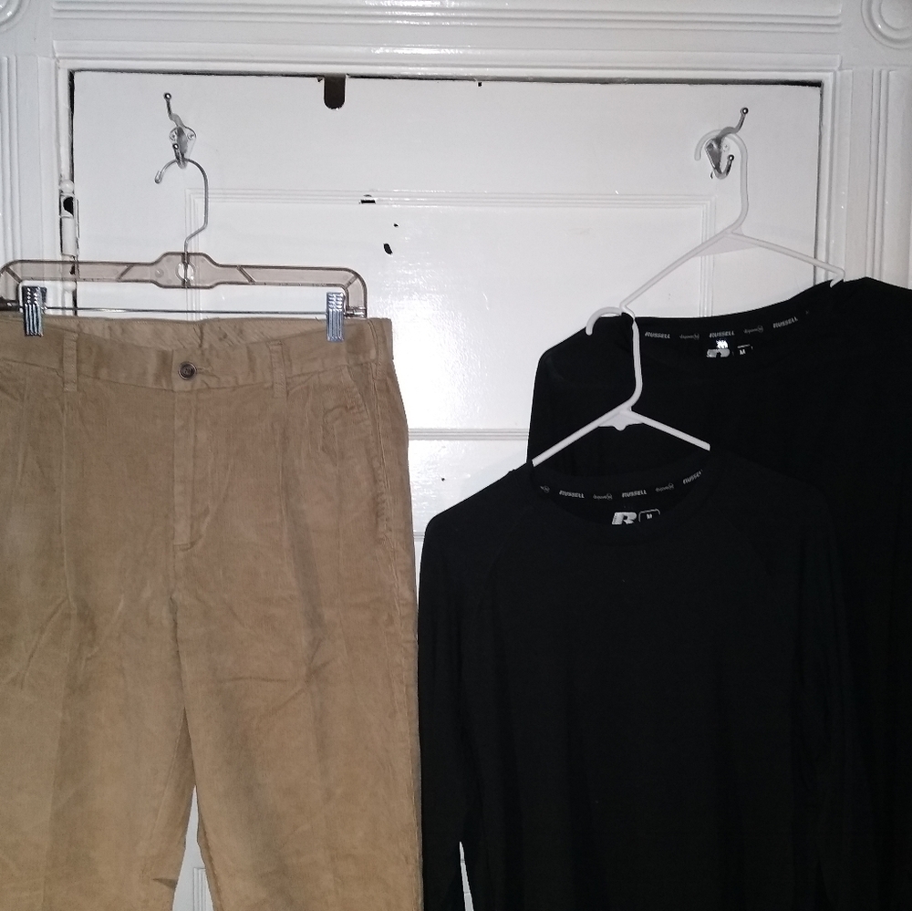 Pants plus Two Shirts